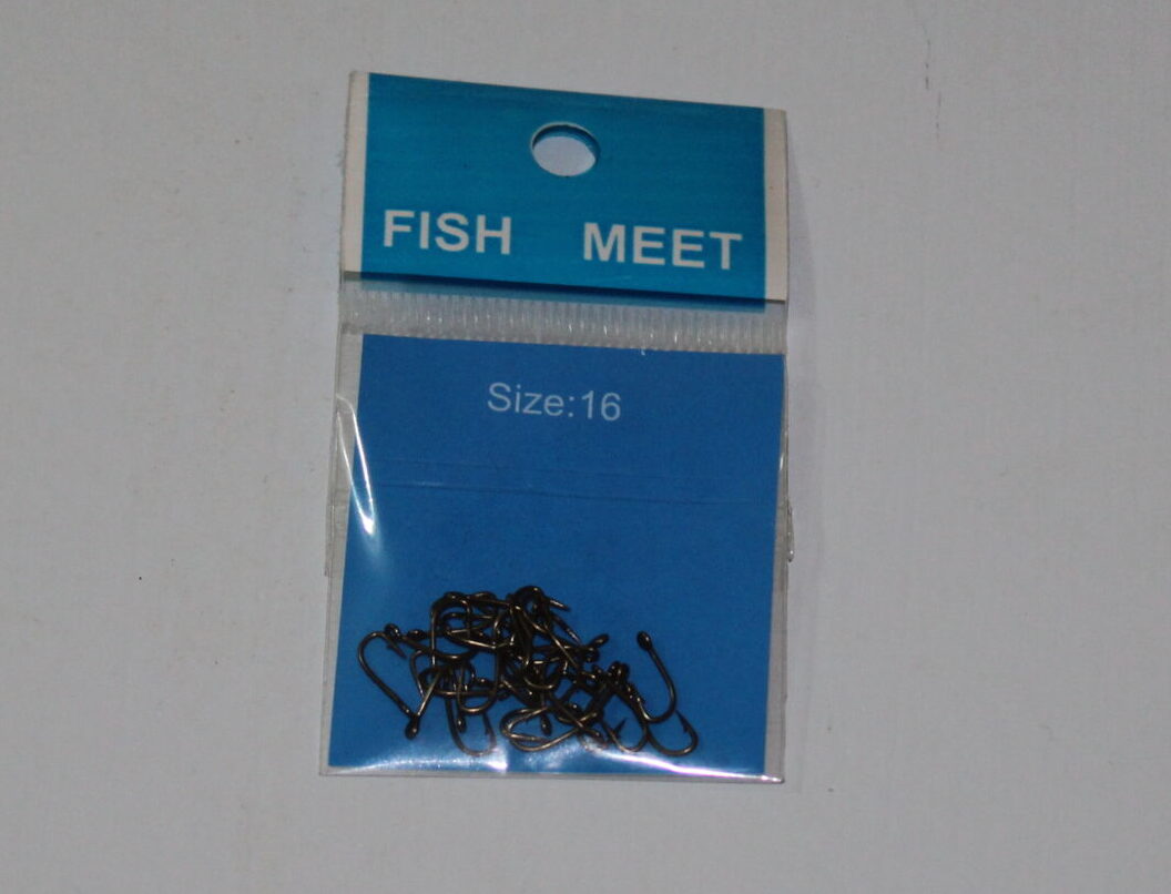Fish Meet Small Bait Hooks Size 16 - How to Fish